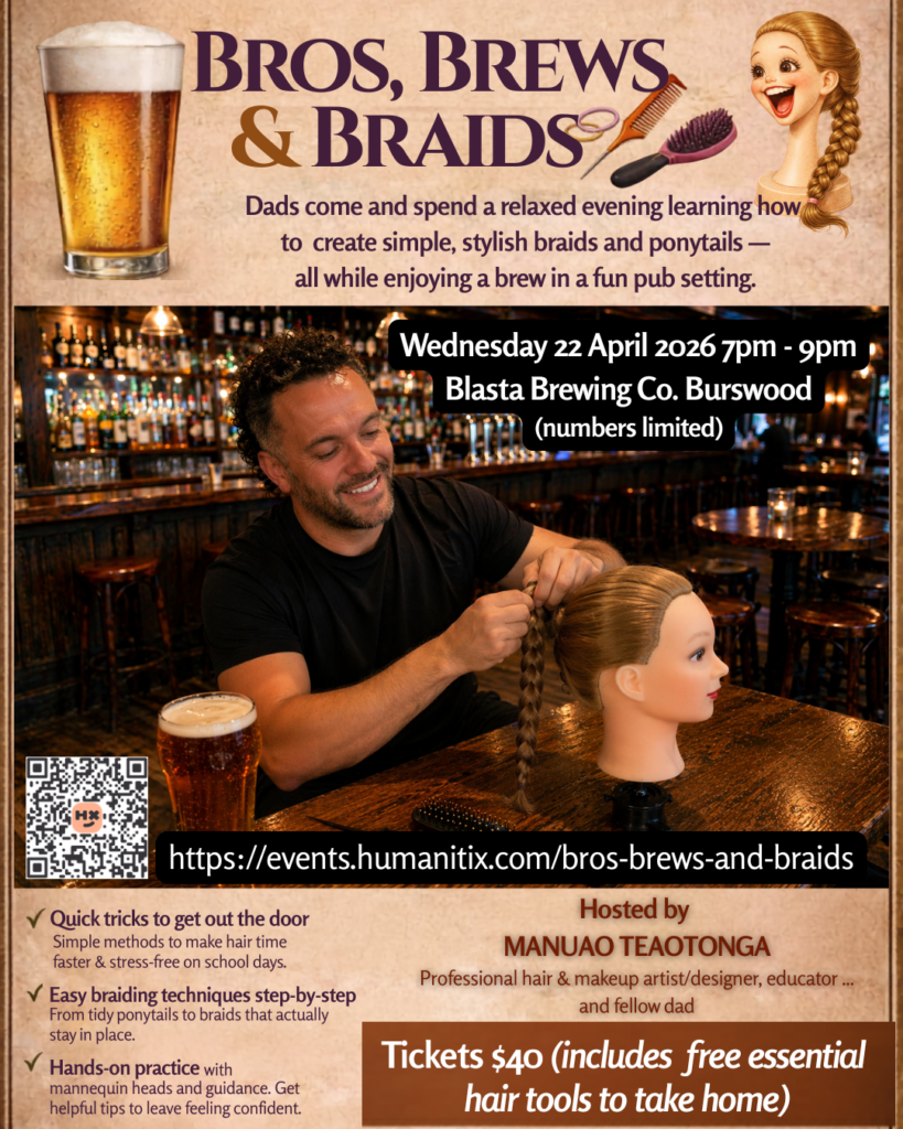 BROS, BREWS AND BRAIDS - 22/04/26 SOLD OUT